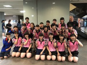 女子卓球部 試合結果速報 令和元年度総体予選 千葉経済大学附属高等学校