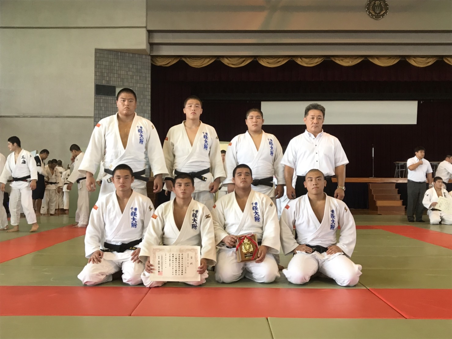 千葉県私学柔道大会 千葉経済大学附属高等学校