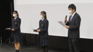 【贈呈セレモニー】学生・生徒によるプレゼンテーション