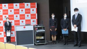 【贈呈セレモニー】学生・生徒によるプレゼンテーション