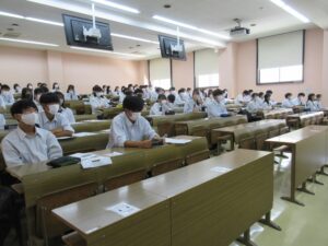 ボランティアに関する「出前講座」の様子